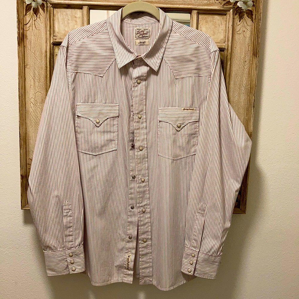Lucky Brand LS Snap Western Style Shirt